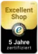 Trusted Shops: Excellent Shop Award – 5 Jahre