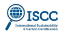 Logomit Schriftzug 'International Sustainability and Carbon Certification'