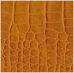 Detailaufnahme einer strukturierten Lederoberfläche