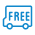 Gratis Lieferung-Icon