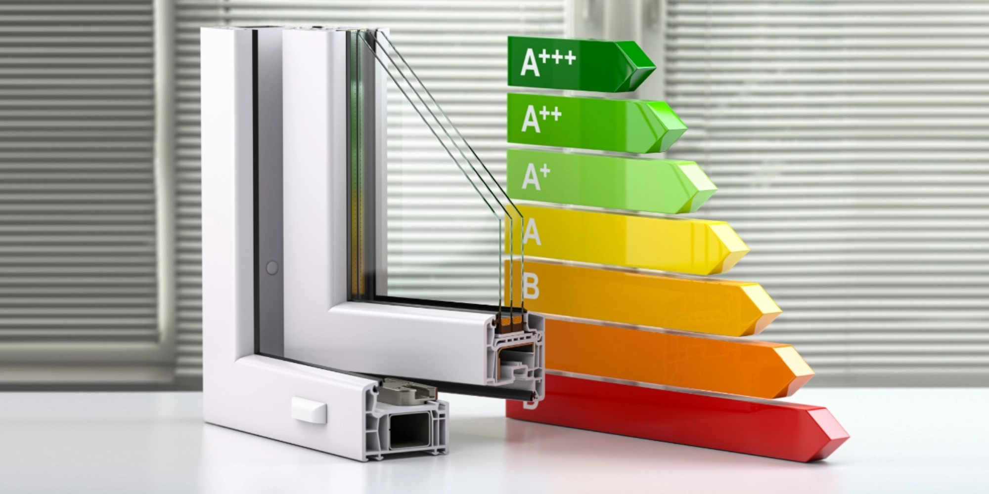 Neue Fenster mit modernen Energiespar-Profilen - bei meinfenster24 bequem online Fenster kaufen und Heizkosten sparen.